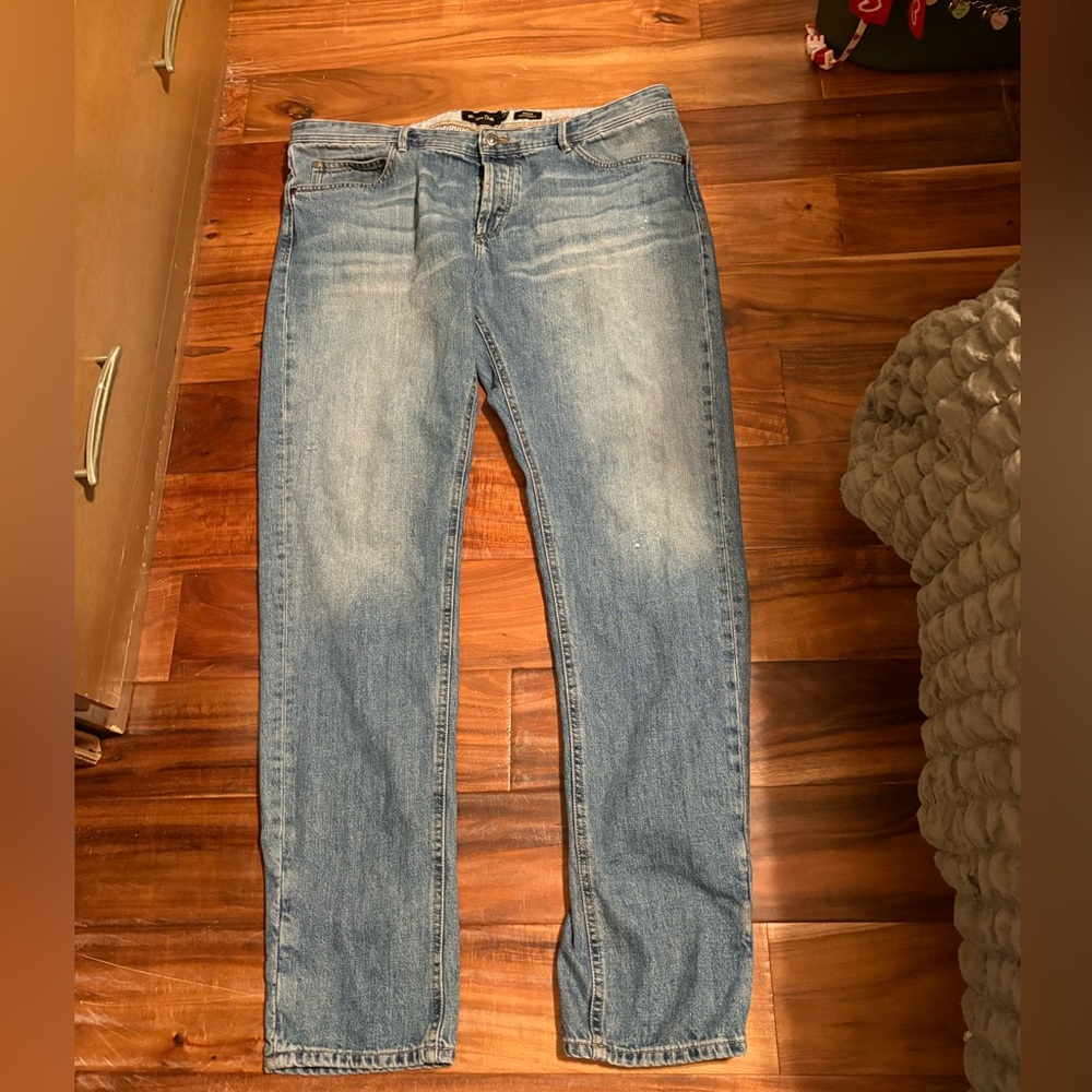 Massimo Dutti Men’s Slim Fit Jeans‎ Size 38 Medium Wash (0600)